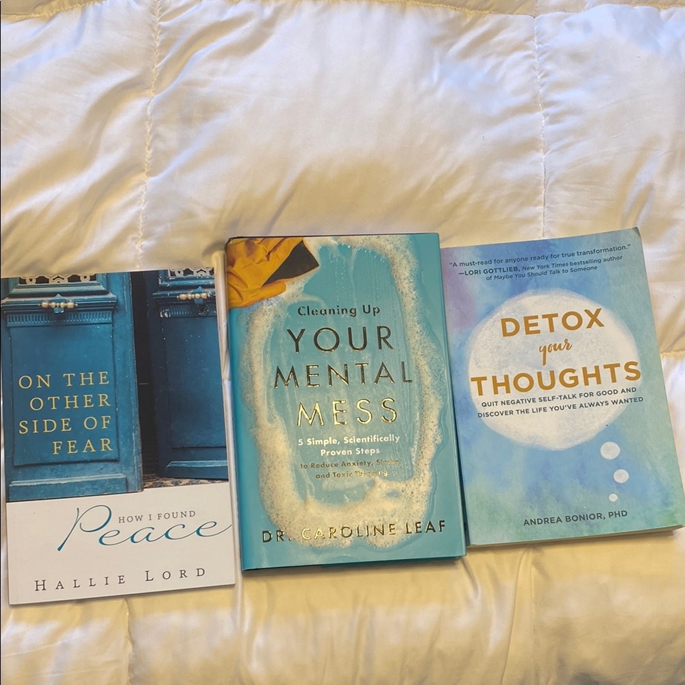 Set of Three Inspirational Books